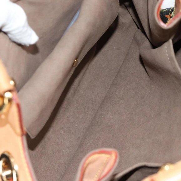 LOUIS VUITTON Monogram Multicolor Ursula Tote Bag Black M40124 LV Auth 138074V - Picture 12 of 16